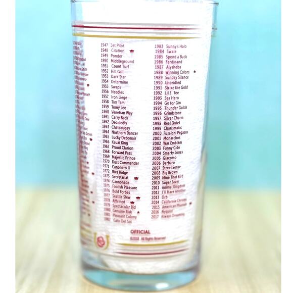 Kentucky Derby 144 Official 12 oz Mint Julep Glass, May 5 2018 - Picture 5 of 8